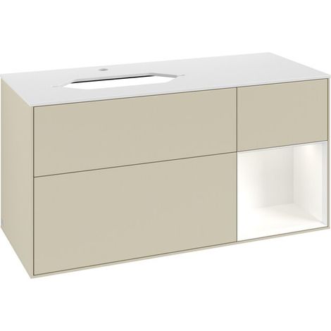 Villeroy & Boch F281MTHJ Meuble sous-lavabo Finion F28 (1/2)