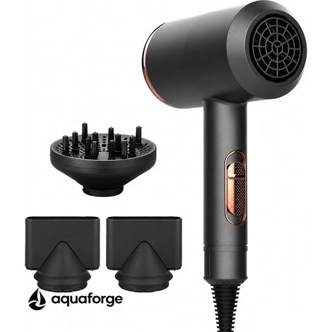 Sèche cheveux professionnel D087B 1800 W séchage rapide (1/5)