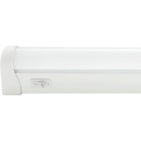 REGLETA TULIPA MATEL CON INTERRUPTOR 1 TUBO LED 60CM 9W