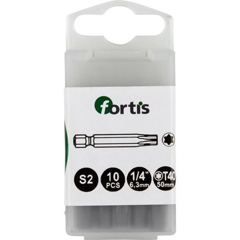 Fortis Bit 1/4 DIN3126 E6,3 TX40x 50 mm a10Stk (1/5)