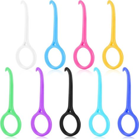 9 Pieces Aligner Removal Tool, Invisible Aligner Removal Tools, Retainer Removal Tool, for Invisible Appliances Oral Care Teeth Cleaning (Colour) (1/5)