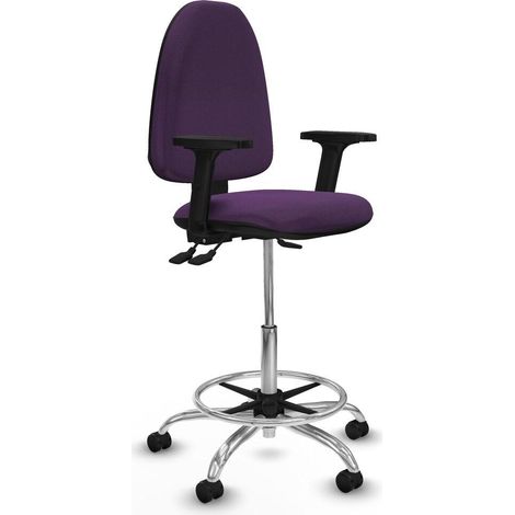 Piqueras y Crespo Bürostuhl Violett Ergonomisch (1/3)
