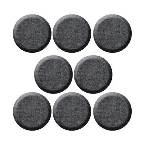 Packung mit 8 selbstklebenden Filzgleitern, SCOTCH, Durchmesser 25 mm, grau SCOTCH (1/2)