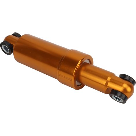 Amortisseur arrière 150 mm en aluminium, charge maximale 340 kg (750 lb), installation facile, compatible avec les scooters électriques pliables et les vélos électriques, couleur or. (1/5)