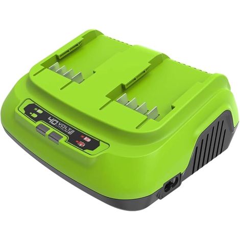 Chargeur Greenworks G40X2UC8 40 V