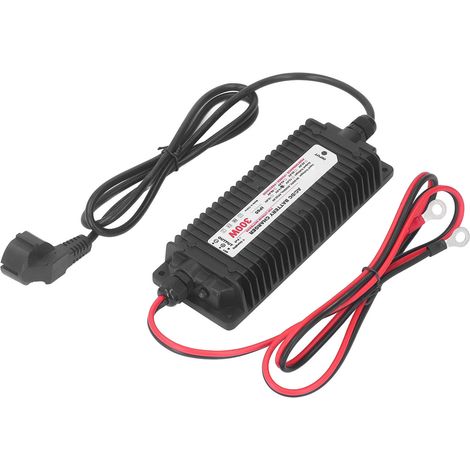 Chargeur de batterie au lithium 90-265 V CA, sortie 43,8 V CC, 6,7 A, étanche, compatible avec les batteries LiFePO4 (prise UE). (1/5)