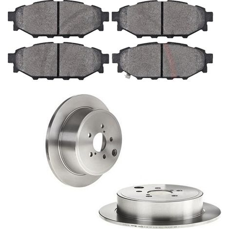 KIT FRENI POSTERIORI compatibile con SUBARU LEGACY V (BM) - DISCHI + PASTIGLIE OEM: P 78 020 / 18156 /SOSTITUZIONE DIRETTA/BASSA POLVERE/SILENZIOSO (1/5)