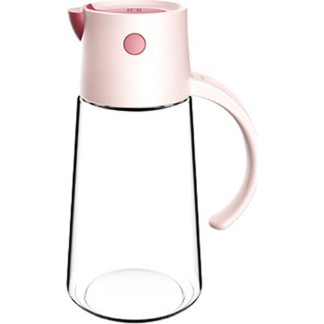 Bouteille À Huile 550 Ml - Bouteille En Verre Avec Bouchon À Bascullement Automatique - Pour Cuisine Barbecue Assaisonnement - 1 Pièce (1/5)