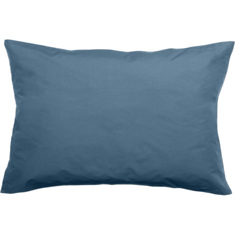 Taie d'oreiller en coton percale 80 fils 50 x 70 cm (1/2)