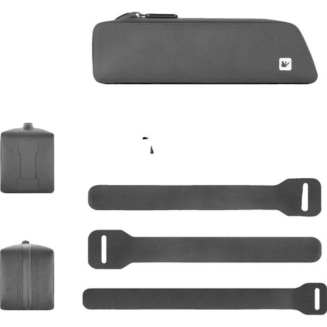 Oberrohrtasche, wasserdichtes Design, sichere Installation, Schwarz (1/2)