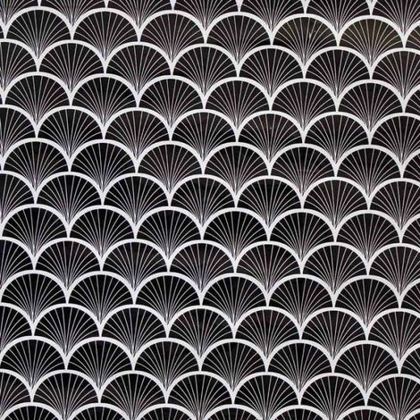 Paris Prix – Rouleau adhésif décoratif 45x200cm – PVC noir et transparent – Résistant et élégant pour décoration intérieure