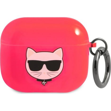 Karl Lagerfeld KLA3UCHFP AirPods 3 Hülle pink/pink Choupette (1/3)