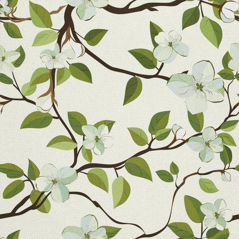 Tela decorativa para exteriores Oxford - Motivo primaveral I DX7275 (1/5)