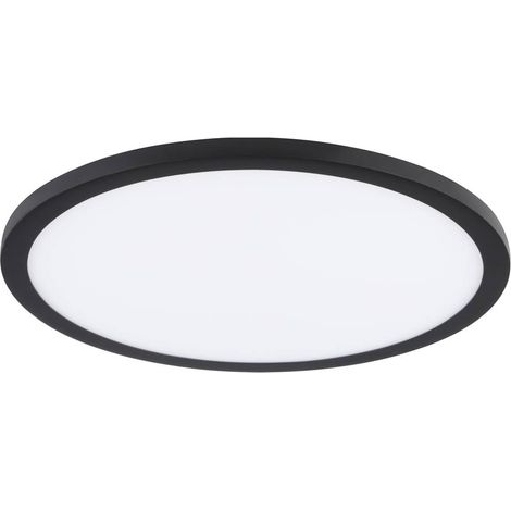 Lampada da incasso Fueva Flex Round Black H: 2,5 Ø: 22.5 cm 4000K (1/2)