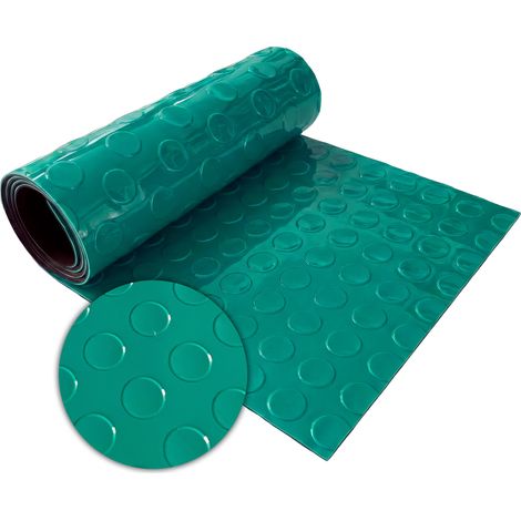 Revêtement de sol PVC Coin Mirror, Vert, 110 x 50 cm