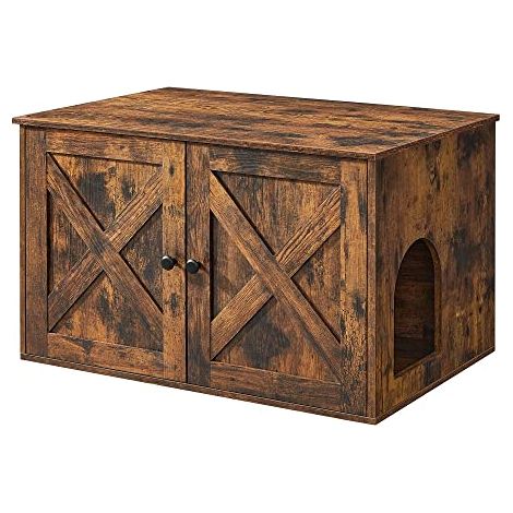 PCL002X01 PLATEAU CAVIT CHAT VINTAGE MARRON (1/5)