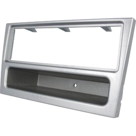 Facade autoradio compatible avec Opel Signum Vectra C avec vide poche - chrome