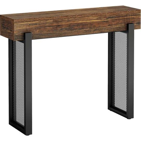 Petite table console d’entrée, table console pratique, meuble TV (table console uniquement) (1/5)