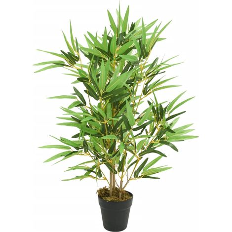Artificial Bamboo Tree 368 Leaves 80 cm Green vidaXL