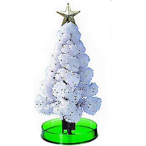 Arbre de Noël magique blanc, décoration de plantation (1/5)