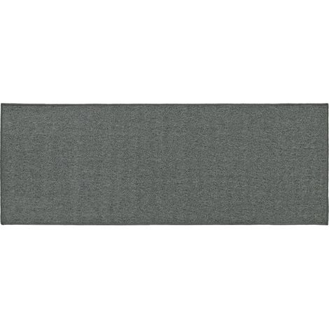 Eden Machine Washable Latex Backed Runner, 57x150cm, Grey (1/4)