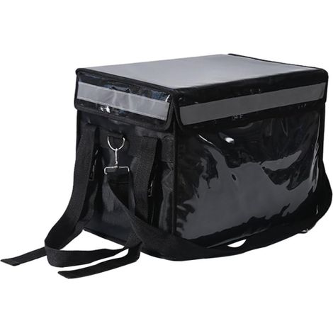 Boîte Alimentaire Isotherme Épaisse 32l Noire, Étanche Et Résistante, Boîte à Repas Portable Pour Livraison Et Transport De Nourriture Chaude Ou Froide, Pique-niques Et Camping (1/5)