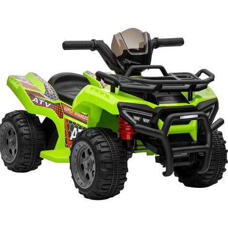 Elektrisches Kinder-Quad 6V mit Vorwärtsfunktion und Musik, Grün, 18-36 Monate (1/3)
