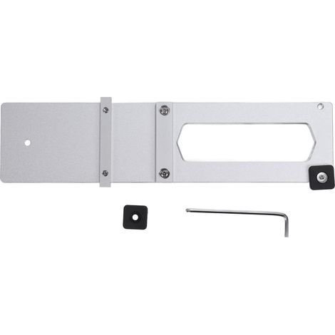 Guide de coupe d'angle droit en alliage d'aluminium, rail de guidage pour scie circulaire à bois, accessoires de piste de guidage (1/5)