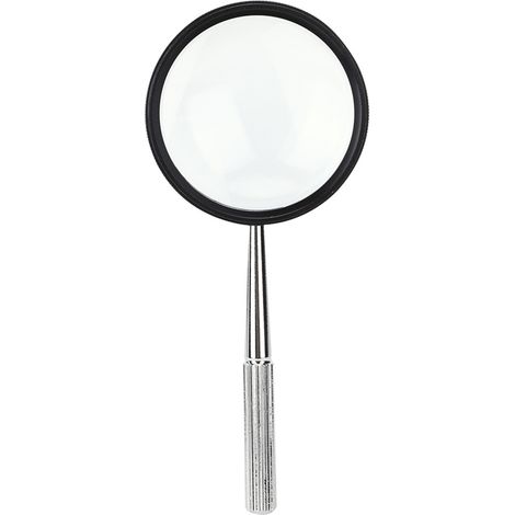 35X 50mm Portable Handheld Magnifier Magnifying Glass with Handle for Jewelry Identification Reading (1/5)