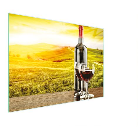 TAGLIERE IN VETRO 30x22 VINO (1/5)