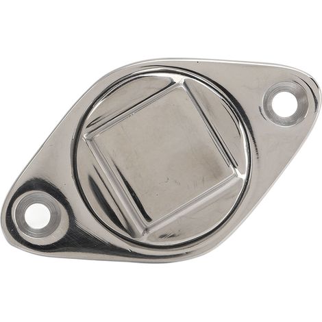 Bouchon de vidange pour coque marine avec joint en silicone, en acier inoxydable, adapté aux trous d'un diamètre de 1 1/4 pouce. (1/5)