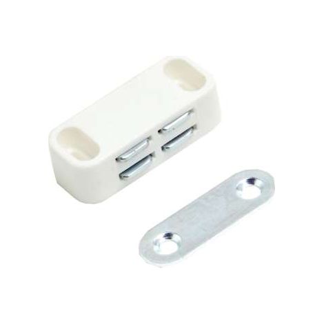 Chiusura Magnetica Fissa Alta Bianco