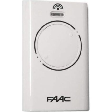 Pour télécommande radio XT2 868 SLH LR 868 MHz, blanche (1/2)