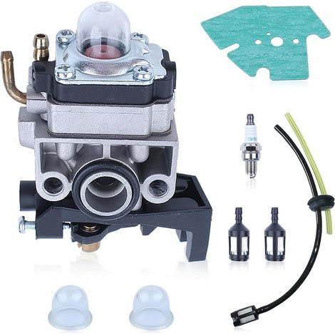 Carburatore per Honda GX25 GX35 GX50 UMS425E UMK425E UMK435E HHB25 FG110 Motore a 4 tempi decespugliatore, con tubo, guarnizione, candela, filtro benzina ricambi accessori (1/4)