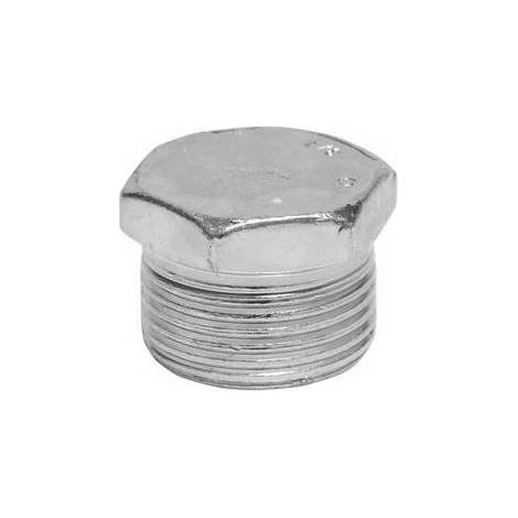 BOUCHON HEXAGONAL EN ACIER Taille : 3/8 - CONF