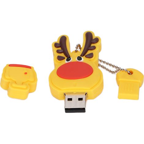 Clé USB 128GB USB 2.0, Mémoire Flash Rapide pour Ordinateur, Études et Déplacements, Compacte et Résistante (1/5)