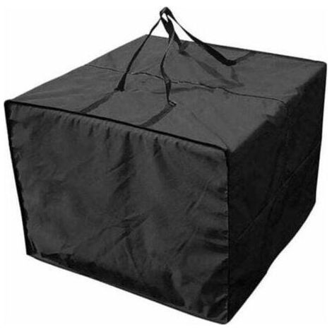 Housse salon de jardin Rangement Coussin Durable 210D pour Jardin, XU, Fermeture éclair Exterieur avec poignées et capacité 81 81 6 (1/4)
