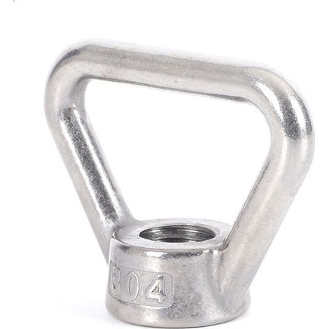Stainless steel 304 ring nuts, eye nuts, M8–M24, triangular nuts, trapezoidal nuts, ring nut accessories, M20 nuts