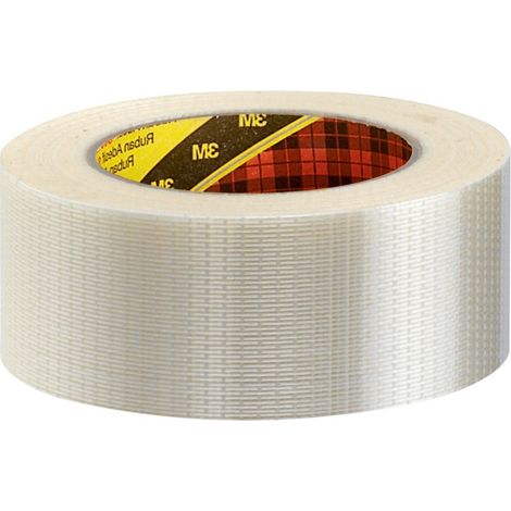 Ruban adhésif armé "chaîne et trame" Scotch® 3M 8959 50mmx50m - COLIS 18 ROULEAUX