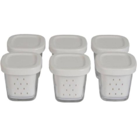 Ersatzteil - Coffret de 6 pots yaourt verre - - SEB, TEFAL