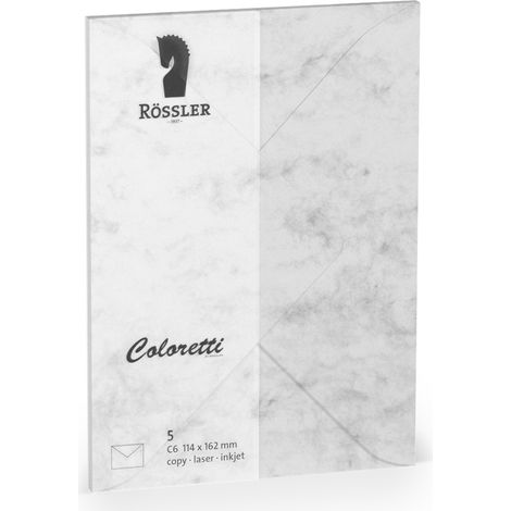 Busta c6 ministro coloretti 5 unità marmo grigio