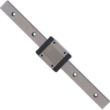 Rail de guidage linéaire MGN15, un rail de glissement à mouvement linéaire essentiel pour les équipements d'automatisation industrielle, 200 mm.