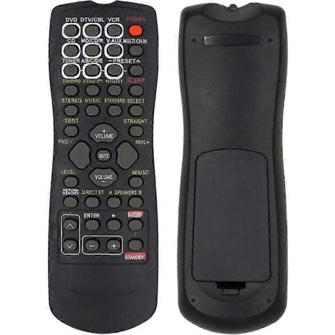 Télécommande Universelle - 1 Pièce - 433 MHz - 8 Canaux - Compatible Avec Récepteurs Audio-Vidéo Yamaha RX-V430 RX-V440 RX-V450 RX-V459 RX-V530 RX-V557 RX-V611 (1/4)