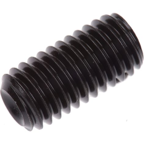 Vis sans tête, M8 x 16mm, tête Jeu de douilles hexagonales, en Acier Vis sans tête ( Prix pour Boîte de 100 )
