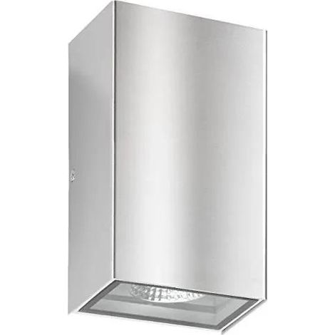 Aplique de pared exterior moderno LCD acero inoxidable