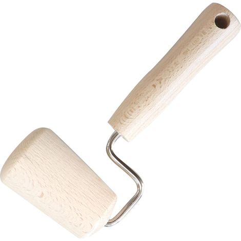 Fackelmann Mattarello Stendipizza/Pasta, Legno, Marrone, 17 x 6.5 x 4 cm (1/4)
