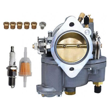 Carburetor for Suzuki DR650SE (1996–2019), part number 13200-32E10/11/12/61, direct replacement including air filter and gaskets, improves engine performance--BIEMMEDUE (1/4)
