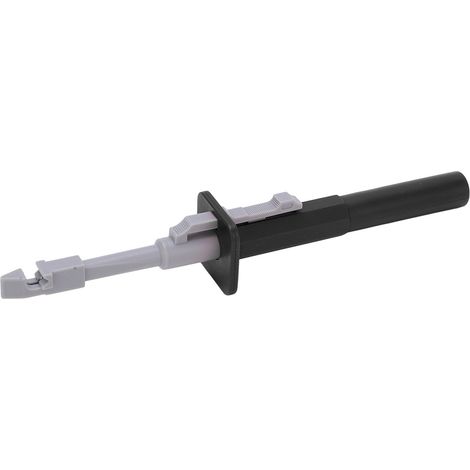 Pinces de test de perçage de fil J.30020, sonde sans perte avec fiche banane 4mm pour multimètres, noir (1/5)