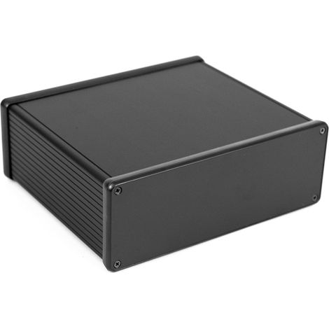 Hammond Electronics  1455U1601BK Universal-Gehäuse 160 x 191 x 66  Aluminium extrudiert Schwarz (elo