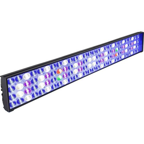 Lámpara para acuario, espectro completo, de bajo consumo, para acuarios de 80-100 cm, enchufe europeo. (1/2)